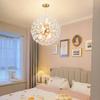 Modern Crystal Dandelion Chandelier for Living Room, Bedroom, or Dining Room - 2025 Style