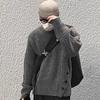 Men's Retro Loose Knit Sweater, Autumn/Winter Collection - Personalized Round Neck, Japanese Style.