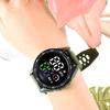 Kids LED Digital Waterproof Comfortable Silicone Sports Watch Band Calendar Week Display Boys