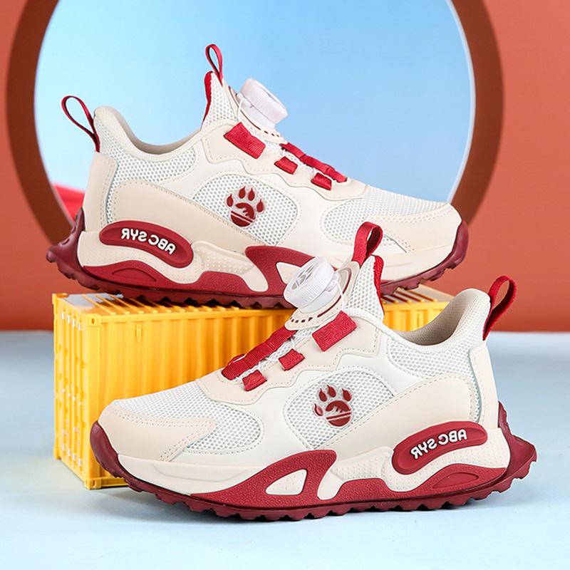 New Summer Kids' Breathable Sports Shoes: Lightweight, Soft-Soled, Non-Slip Dad Style