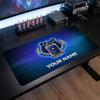 Everton FC Custom Large Mouse Pad, Personalized Name Text Print, Football Logo Non‑Slip Desk Mat Gaming Gift