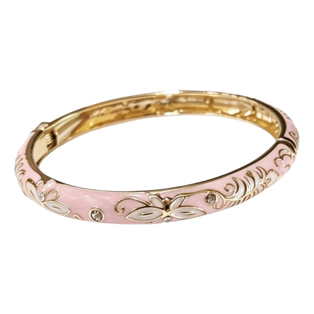 Colorful Vintage Cloisonne Bangle Enamel Women's Hand Bracelet Stacking Wear