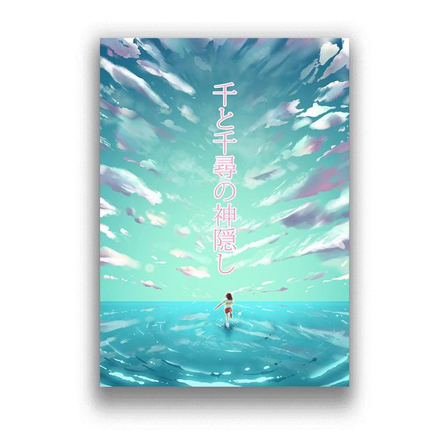 

Унесенные призраками скандинавский стиль холст картины постеры и принты картины на стене абстрактный декоративный домашний декор афиша 21cm×30cm NoFrame