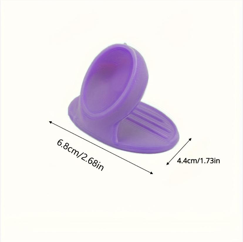 1Pc Creative Simple Microwave Oven Mitt Silicone Hand Clip Kitchen Insulated Glove