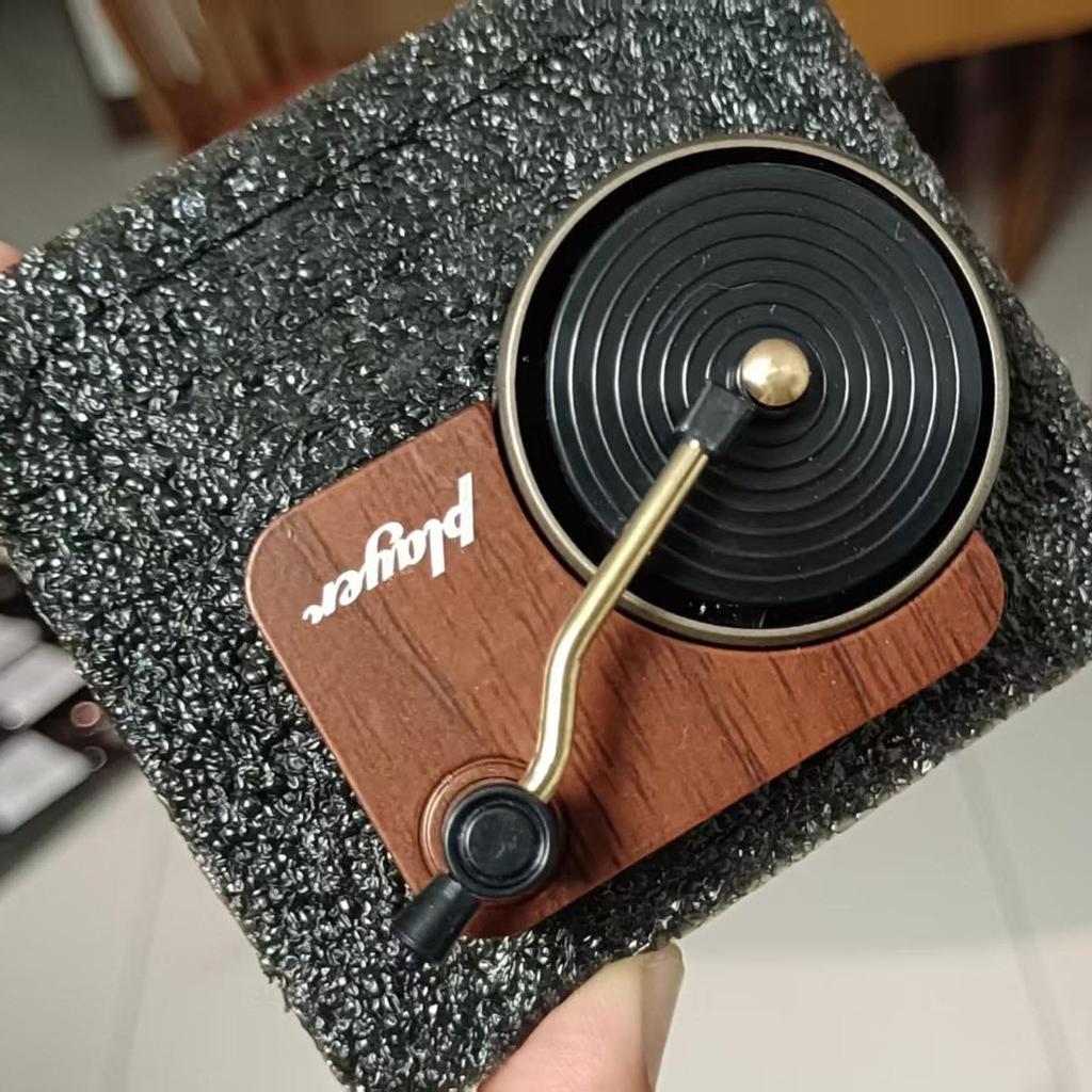 Car Aromatherapy Record Player Perfume Sheet Air Conditioner Out of The Trend Car Classic Fragrance Phonograph Album Cover