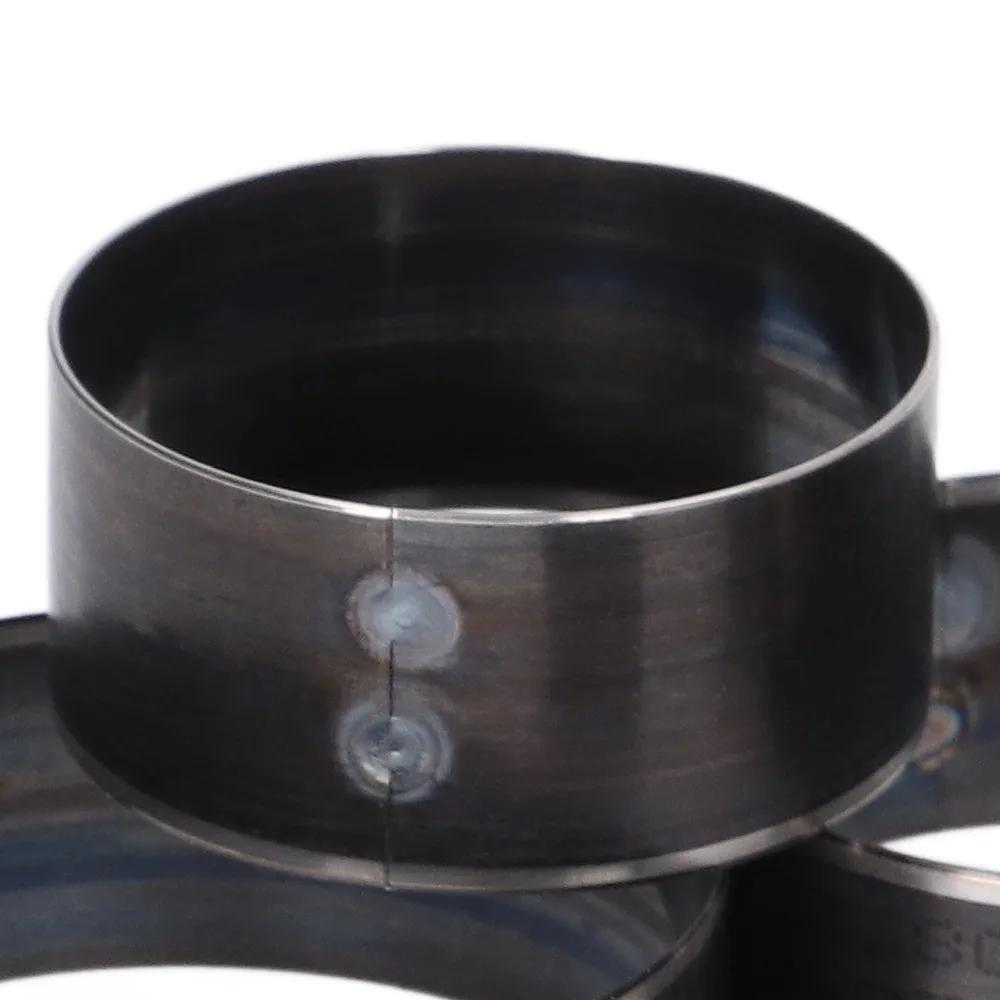 8 PEZZI Gamma di Dimensioni da 25 mm a 60 mm Fustelle da Taglio per Pelle Acciaio al Carbonio Design Anti-deformazione Punzone per Fori Pelle Die