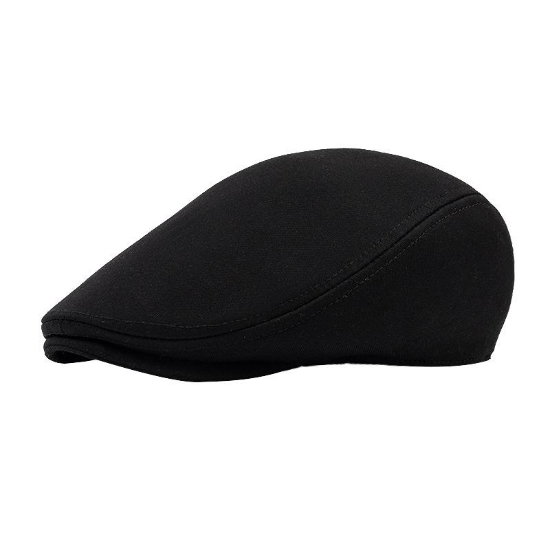 Unisex Large Head Flat Cap - Warm Autumn/Winter Beret Newsboy Cap