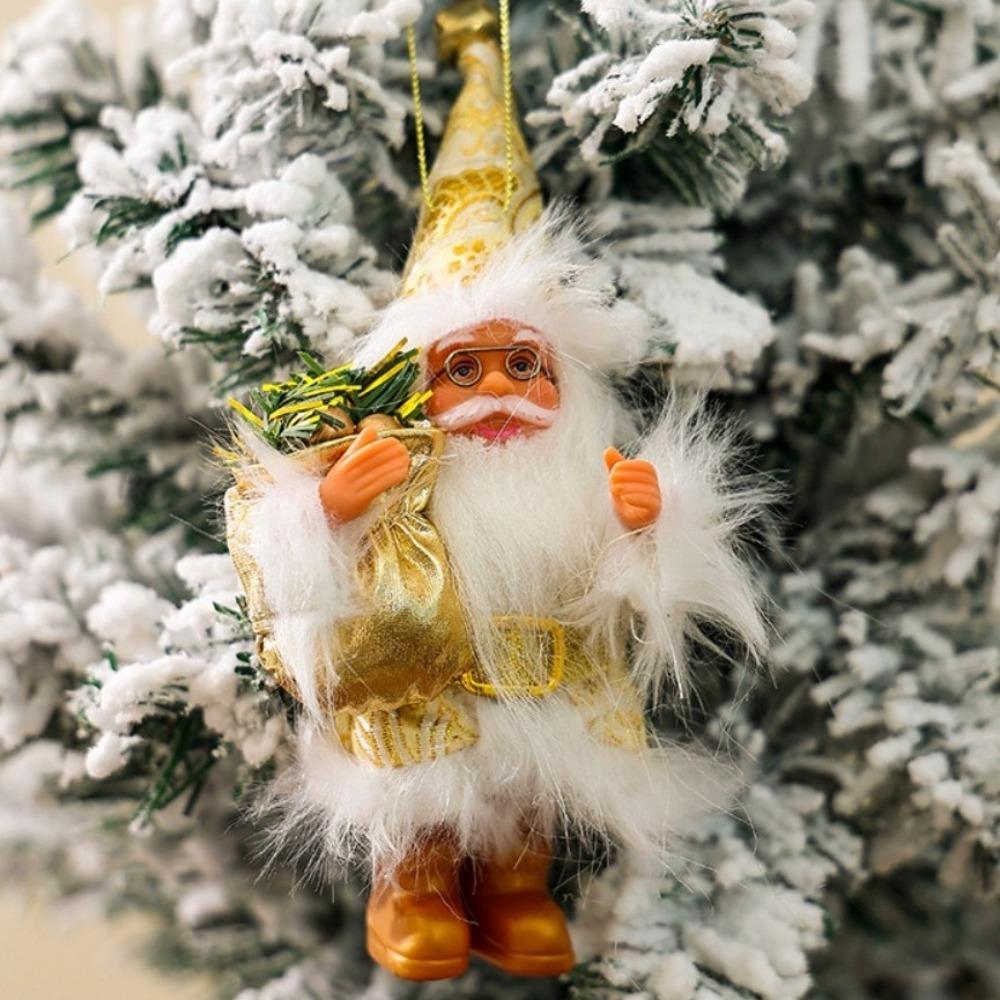 Neujahr Stehender Kapuzen-Weihnachtsmann Kreative Weihnachtsdekorationen Neue Weihnachtsgeschenke Anhänger