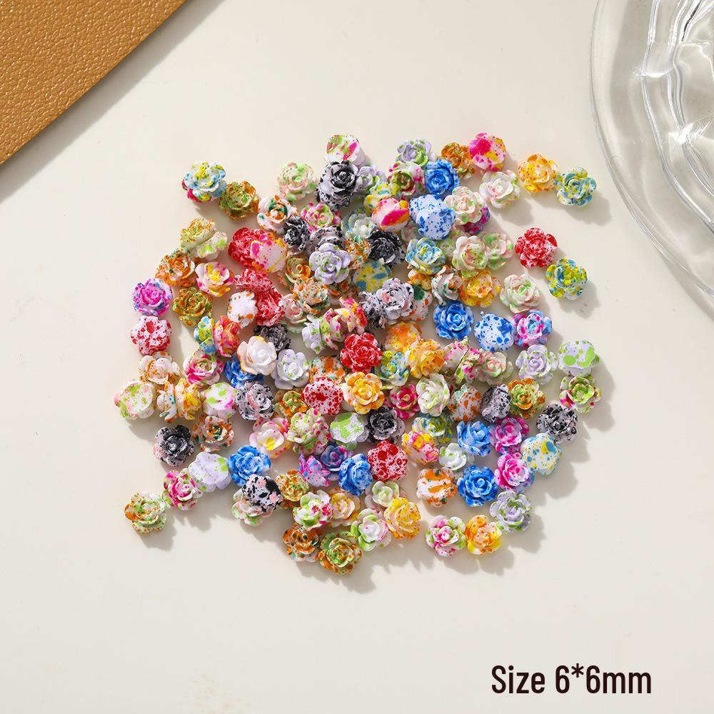 

Градиентные стразы для нейл-арта в виде цветка камелии - Модные носибельные аксессуары