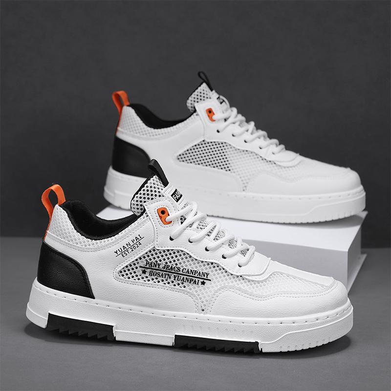 

New Breathable Mesh Sports Shoes Men s Casual Versatile Fashionable Summer 2025 Increased Height Board Shoes Lightweight 39