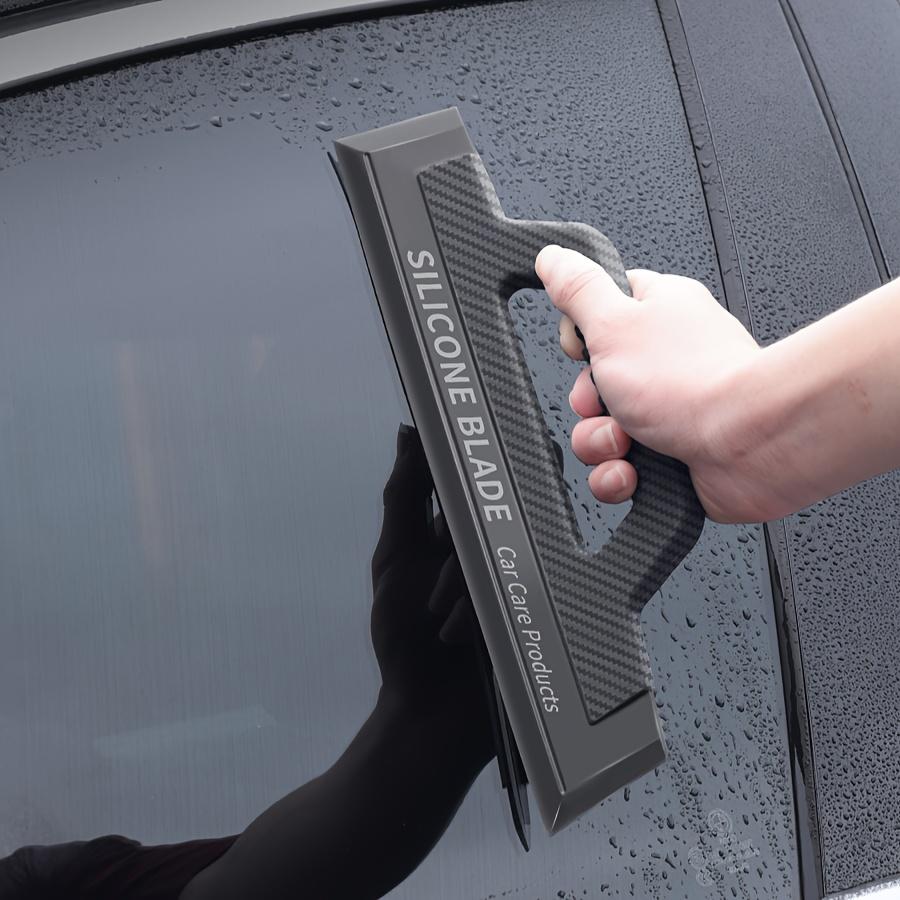

Hand-Held Window Scraper | Advanced Flexible Grip, Soft and Seamless, Ideal for Removing Water Stains and Installing Films чёрный