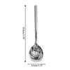 Stainless Steel Big Head Round Spoon Net Red Golden Dinner Long Handle Stirring Dessert Spoons For Kitchen Accessories Gadgets