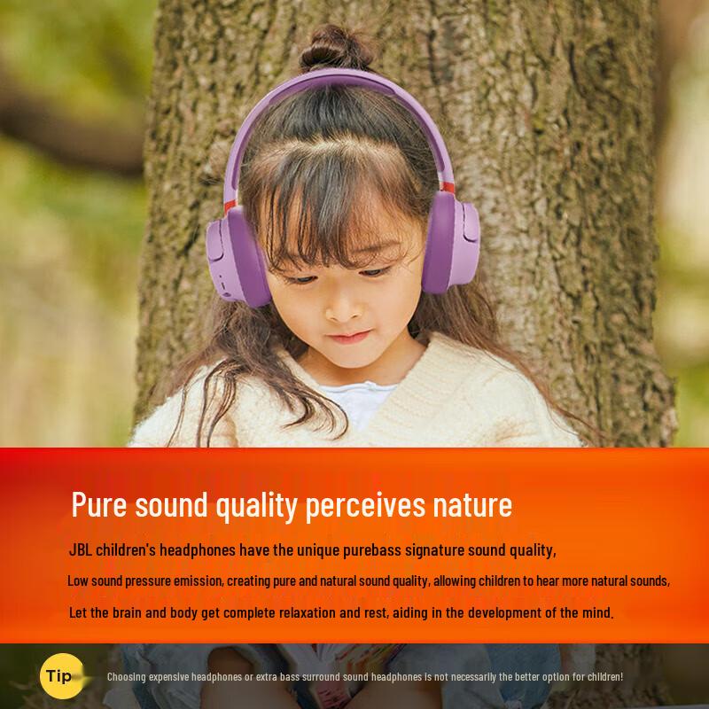 JBL JR460NC Kids' Bluetooth Noise-Cancelling Headphones