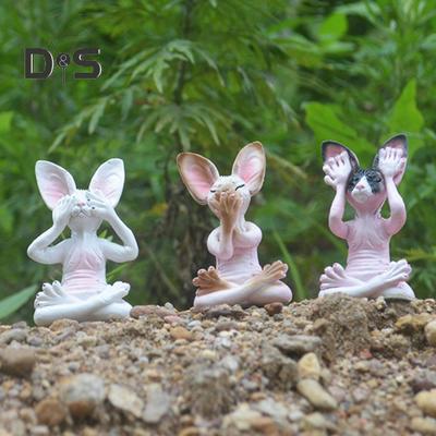 Meditační figurka kočky Pryskyřice Buddha Bezsrstá kočka Ornamenty Sedět v meditaci Socha zenové kočky Domácí dekorace Dárek pro nadšence do meditace