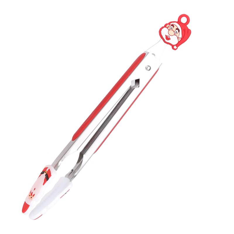 Abdo Christmas Anti-Scald BBQ Tongs Set