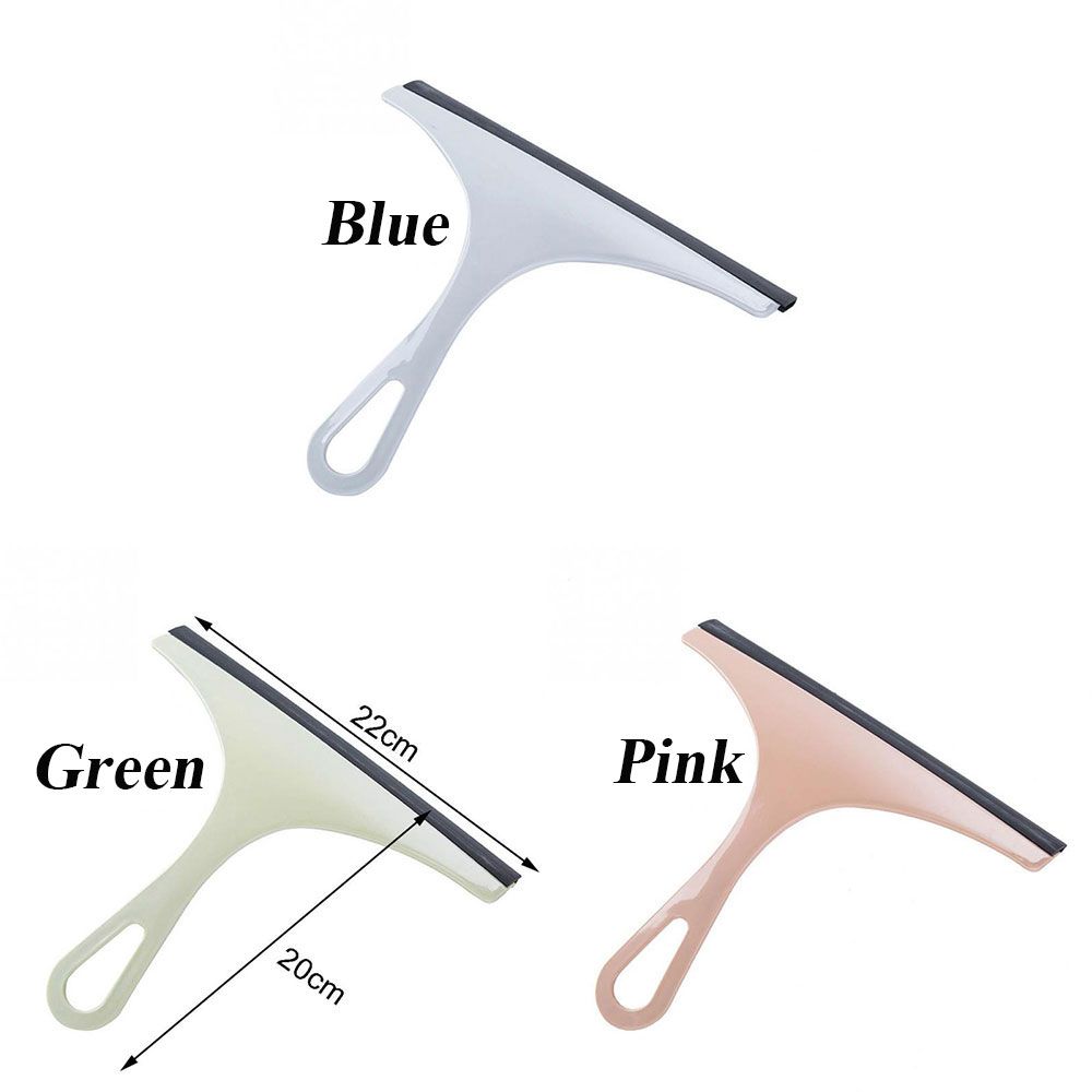 Shower Mirror Washing Glass Wiper Window Cleaner Screen Squeegee Scraper Brushes