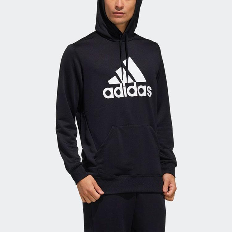 Adidas Logo Training Hoodie Men Hoodies Black FM5364