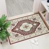 1PC Vintage Red Living Room Rug Area Rug Washable Boho Rugs Carpet Non-Shedding Throw Rug for Farmhouse Indoor Kids Playroom
