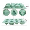 Silicone Mold Baking Accessories Chocolate Cake Mold Stylish Design Mousse Fudge Dessert Pastry Baking Decoration Tool Baking Pan Cheese Shape