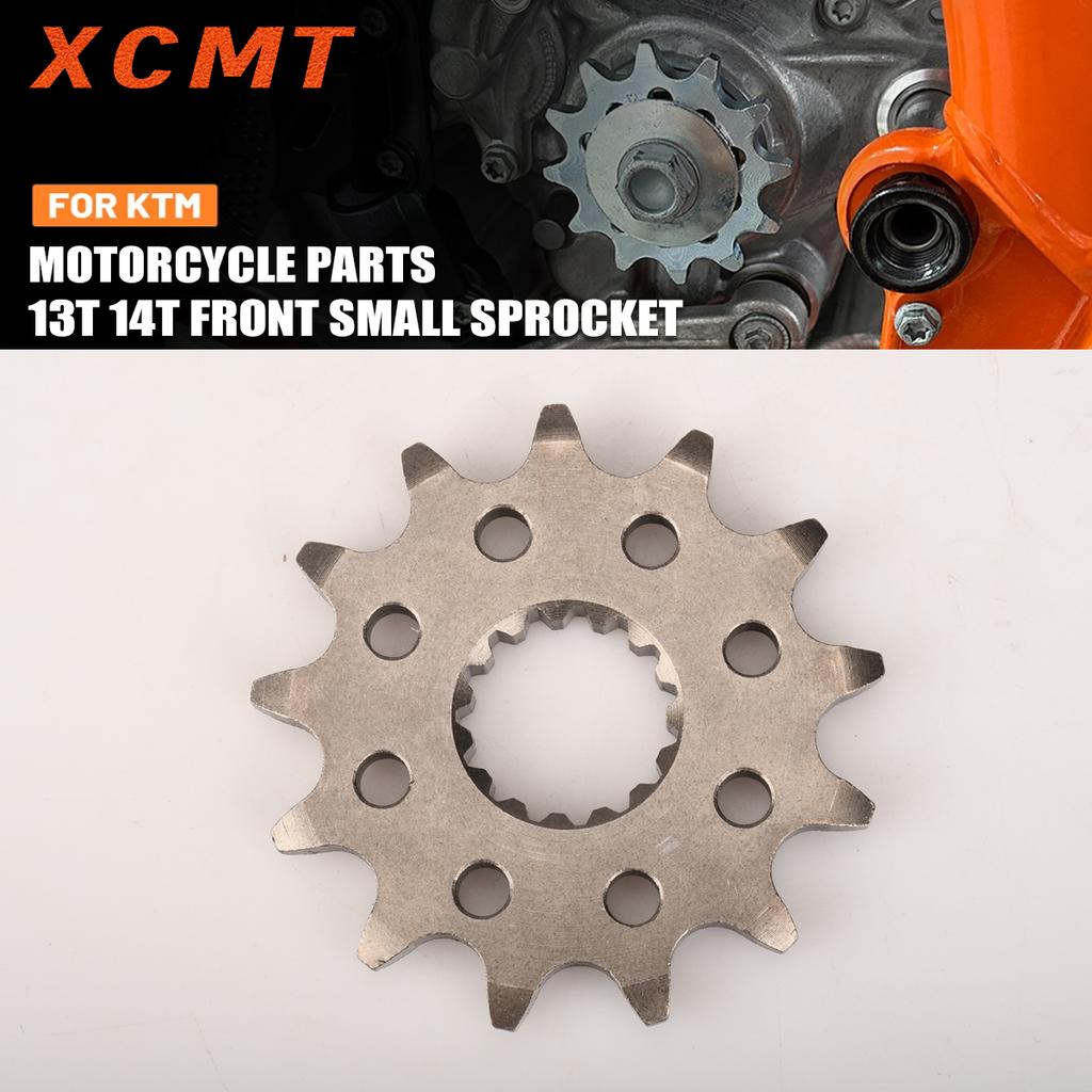 Motorcycle Front Chain Sprocket 520 13T 14T for KTM Husqvarna Husaberg Gas Gas Beta 125-530 Dirt Bike 2007-2024