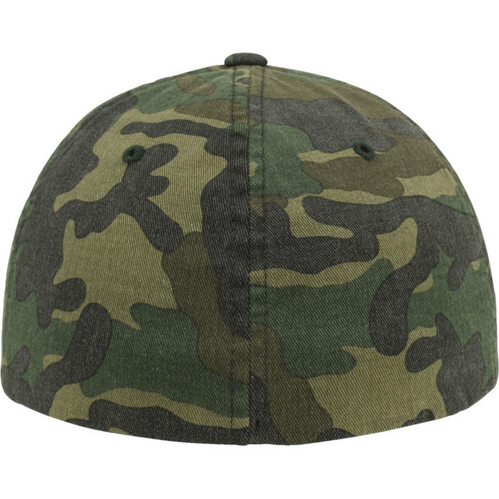 Flexfit Camo Garment Washed Baseball Cap