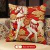 Throw Pillow Cushion Cover Horse Print Luxury Modern Fashion Style Couch Sofa Pillow Covers Bedroom Living Room