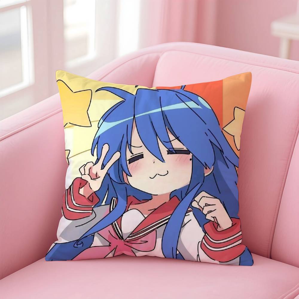 

Hot Anime N-Nanazuna Nanakusa Pillow Case Safe Custom Photo Pillow, Anti-fade Brushed Fleece Cushion, Maternal & Infant Safe. 40cmx40cm