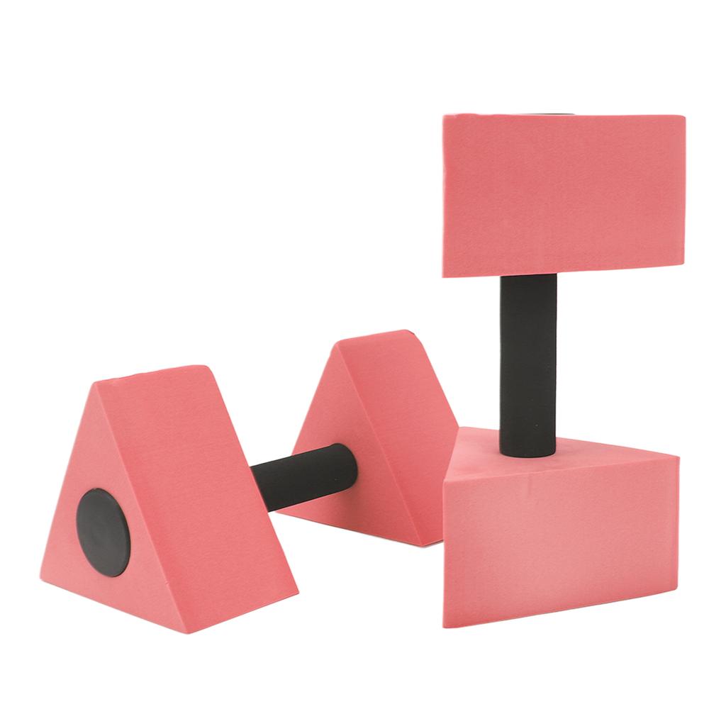 1 Pereche Ganteră Plutitoare Triunghiulară Ajutoare Didactice pentru Înot Copii Înot Bej