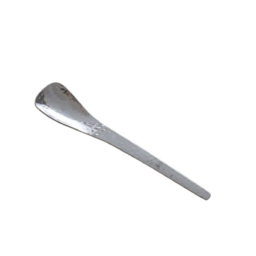Handmade Metal Coffee Dessert 304 Stainless Steel Cake Teaspoon Stirring Spoon Fruit Fork Tableware
