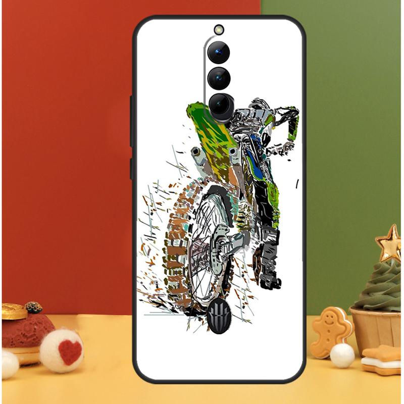 Freestyle Motocross Sport Case For ZTE Nubia Red Magic 9 Pro Plus 8 8S Pro Plus RedMagic 6 7 6S 7S Pro 6R 5S 5G Cover