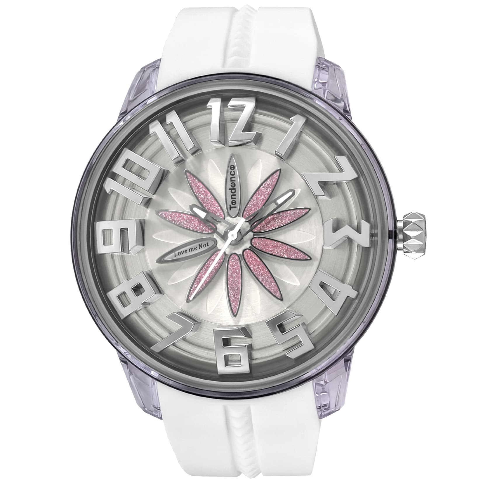 

Watch King Dome Silver Dial Polyamide Mineral Glass Quartz 50MM Watch TY023004S White [Tendence] Women s [Item]