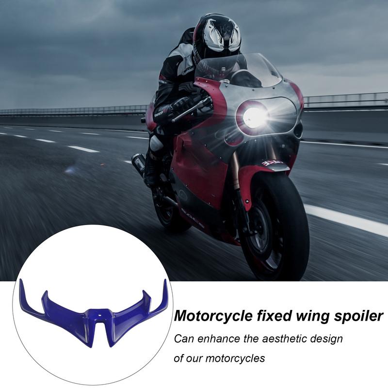 Motorcycle Spoiler Wing Front Fairing Aerodynamic Winglets Fixed Wind Wing Side Spoilers Dynamic Wing Spoiler Motorcycle