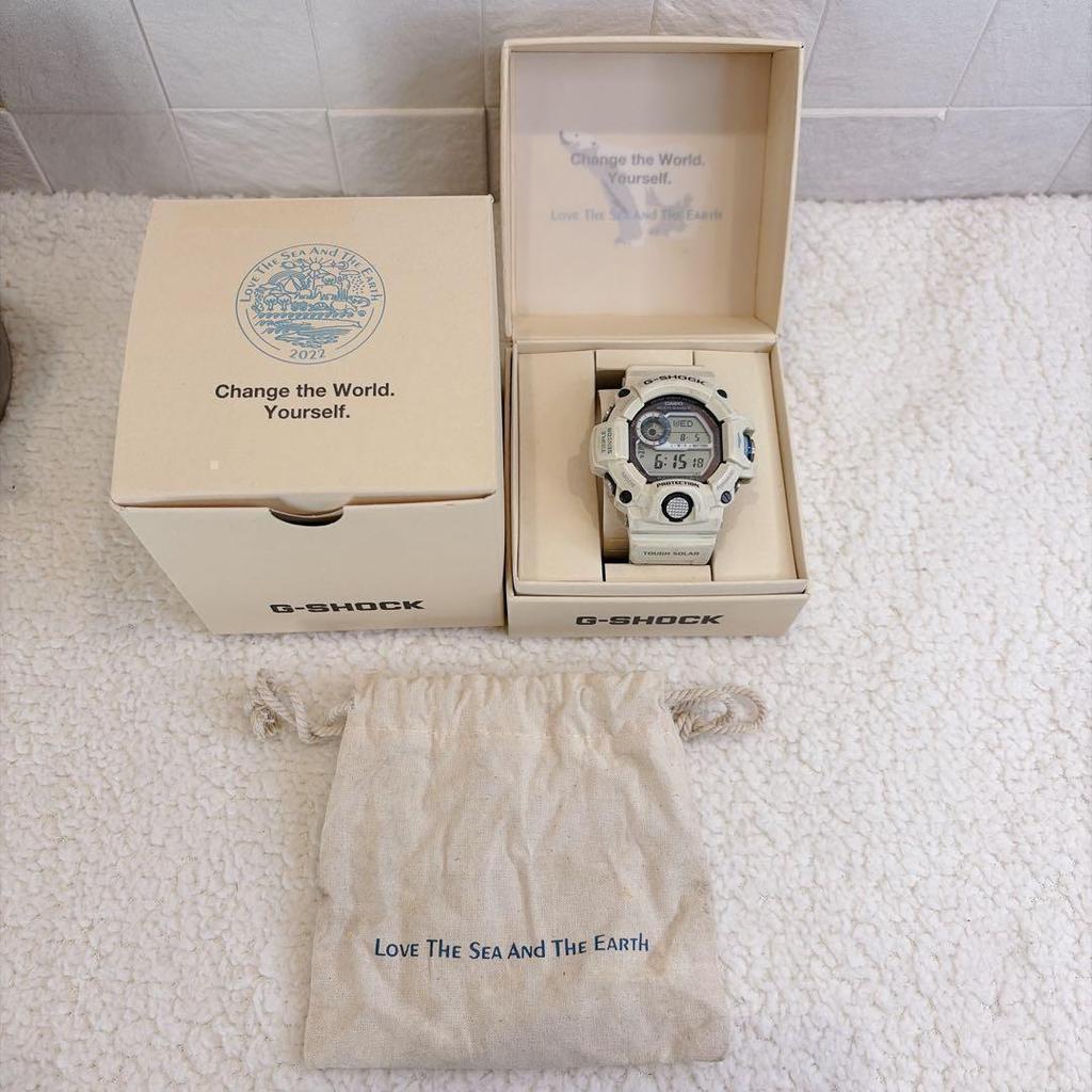 Used G-SHOCK RANGEMAN GW-9408KJ-7JR Polar Bear