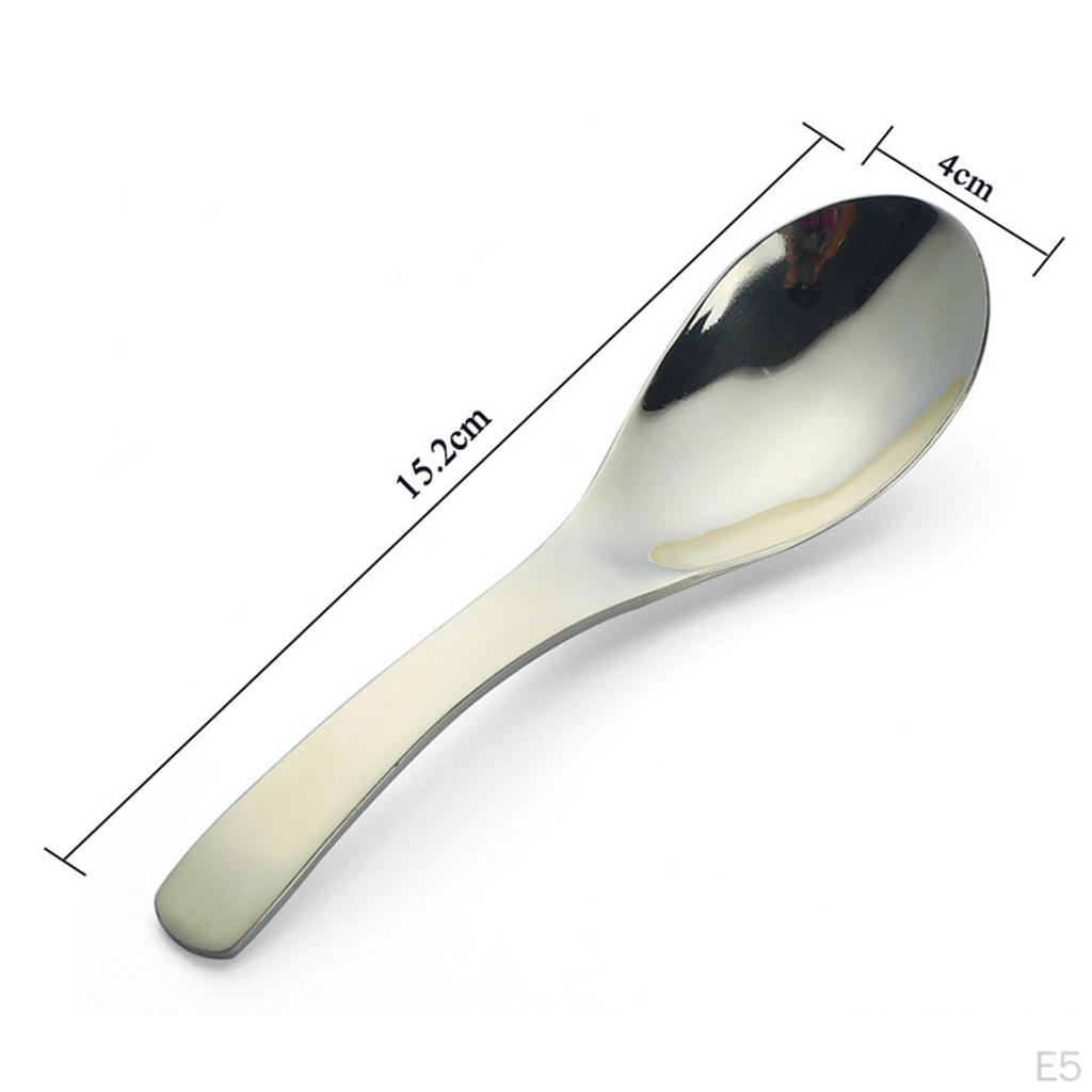 Coffee Spoon Soup Dessert Cutlery Ladle Home Kitchen