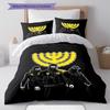 Beitar Jerusalem Pattern Bedding,Quilt Set Quilt Cover Pillowcase Home Birthday Gift(1 * Duvet Cover + 2 * Pillowcase, Without Core)