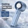 Multifunction Portable Handheld Turbo Fan, 3 Gear Wind Hand Fan with Air Turbo Tech Cooling Fan for Outdoor