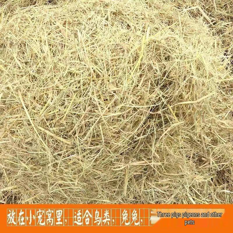 Natural Pet Nest & Feed Hay: Dry Straw for Chickens, Cattle, Sheep, Pigs, Ducks, and Dogs