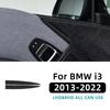 2pcs Real Soft Carbon Fiber LHD RHD For BMW i3 2013- Accessories Car Door Speaker Above Decor Trim Panel Sticker Interior
