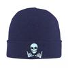 New Skeleton Skull Hands Gestures Rock Roll Knitted Caps For Women Unisex Beanie Winter Hat Acrylic Warm Melon Cap