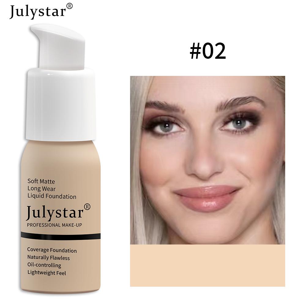 Buy 30ML Oil Control Foundation Makeup Foundation Cream Concealer Long