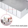 Pastry Cutting Strip Mold with Movable Bottom Plate Stainless Steel Bread Slicer