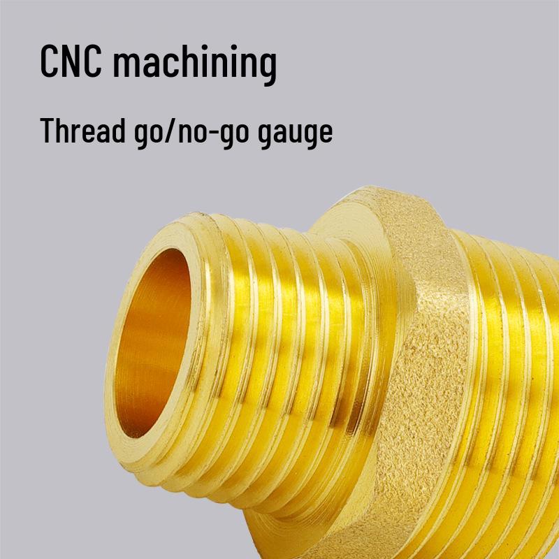 1-Inch Copper Water Pipe Fittings, 6mm To 4mm & 4mm To 6mm Thread Reducer Connector