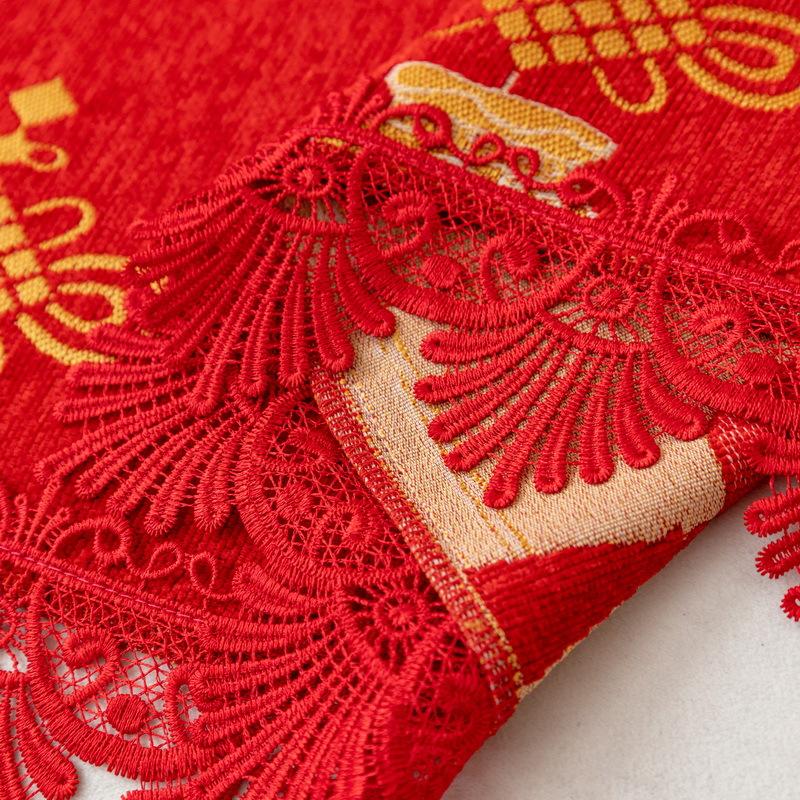 Festive Sofa Cover Towel Four Seasons Universal Wedding Housewarming Sofa Cushion Blanket All-Inclusive Cover Towel Sofa Cover