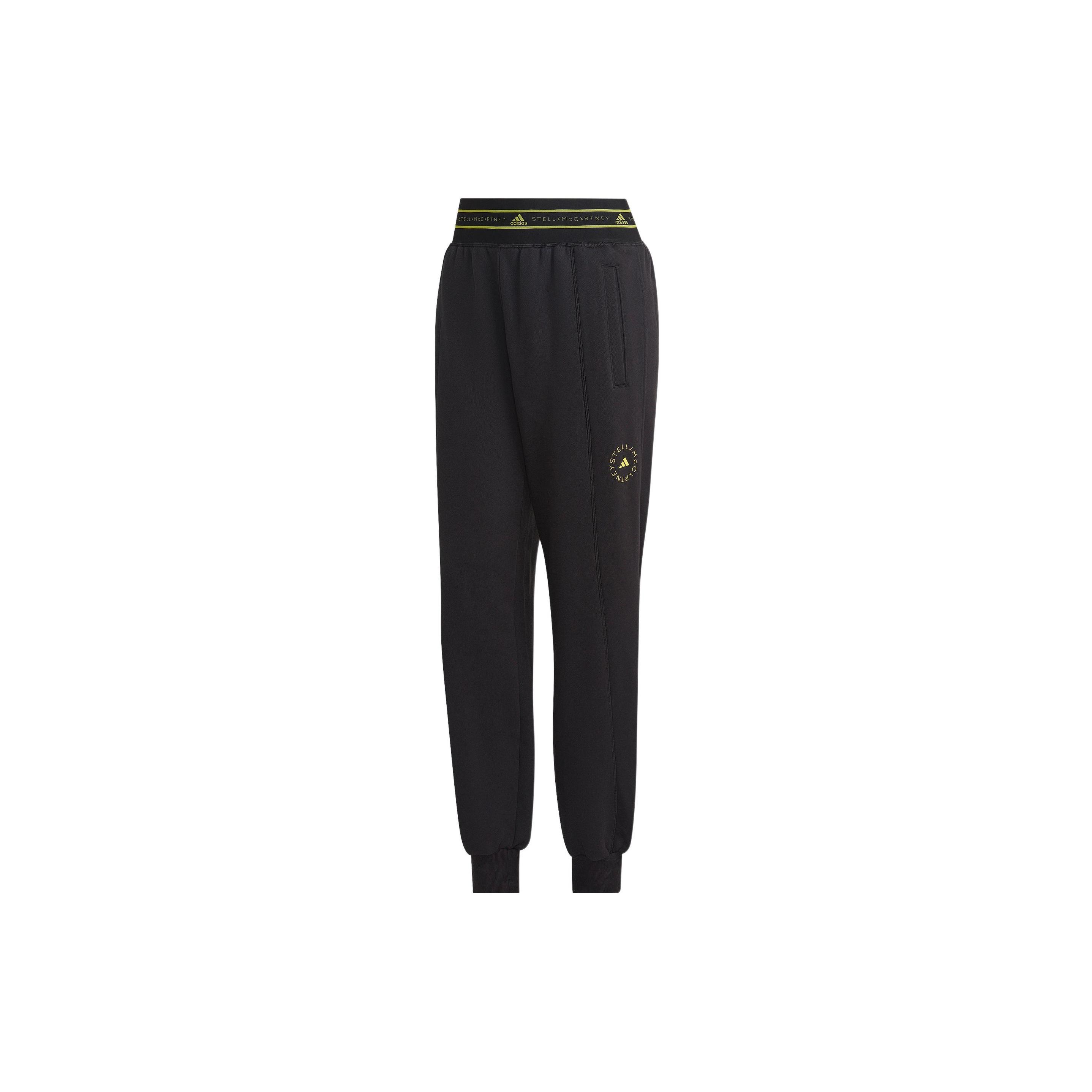 Adidas By Stella McCartney Women Loose Fit Sweat Pants Black HM3817 XS