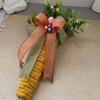 Easter Eggs Wreath Spring Season Ornaments Carrot Door Garland Happy Easter Holiday Indoor Outdoor Decorative Wreath