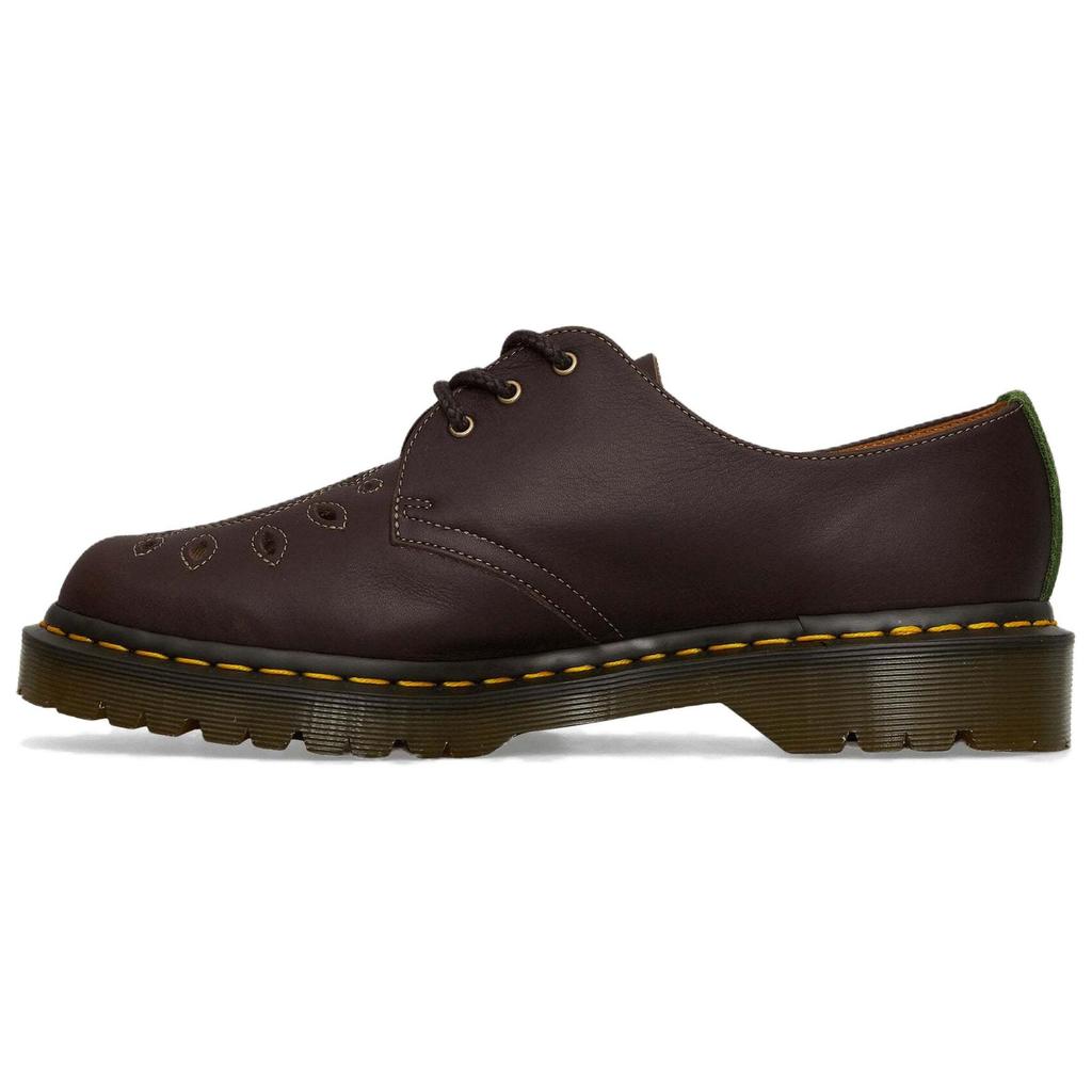Dr. Martens Leather Minimalist Versatile Casual Shoes Men Shoes Brown 31855858