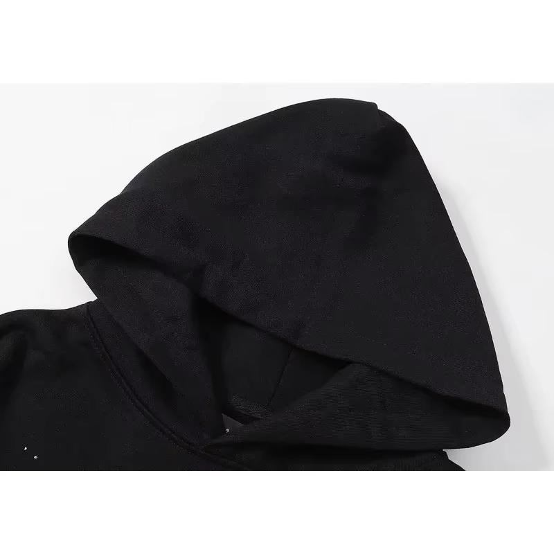 2025 Herbst Neuer Stil 2D Buchstabenprint Kapuzensweatshirt Weiche Textur Lässiges Sport-Kapuzensweatshirt Umweltfreundliches Material