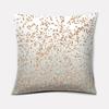 Home Decor Rose Gold Patterned Digital Print Pillow Covers Pattern Cushion Cover Suitable For Sofa Bedroom Car Pillow Cover