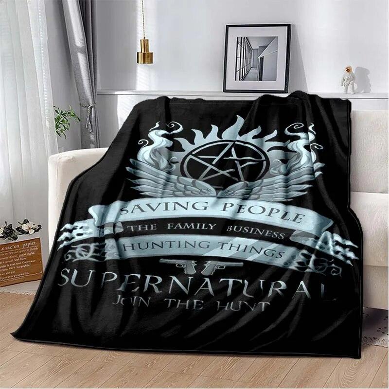 

Сверхъестественное 3D-принтерское одеяло на четыре сезона, чехол для дивана, дорожная кровать, плюшевое одеяло, фланелевое одеяло, одеяло для подарка на все сезоны