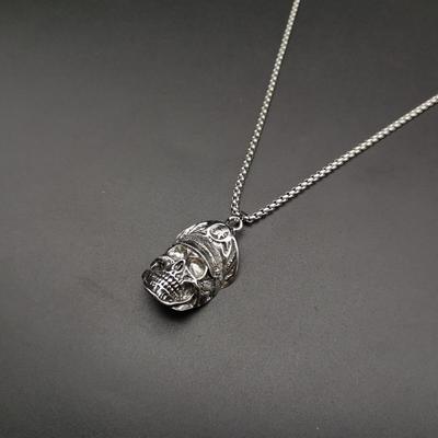 Necklace Chain Devil Skull Clown Long Hip Hop Punk Pendant Accessories Sweater